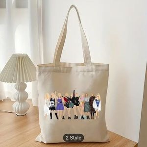 Taylor Swift Eras Tour canvas tote bag